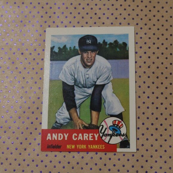 Andy Carey #188 Baseball Card - Picture 1 of 2